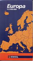 late 90s Statoil map of Europe
