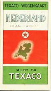 1935 Texaco map of the Netherlands