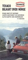 1983 Texaco map of Norway