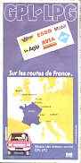 1983 VIFF GPL-LPG map of France