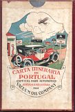 late 1920s Auto-Gazo/Mobiloil map of Portugal