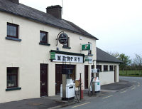 A small village filling station in Ireland
