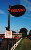 Esso sign reused for a Texaco logo