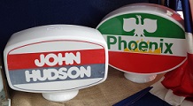 John Hudson and Phoenix globes