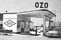 1950s photo of a French OZO station