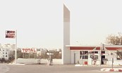 Total service station in Sousse, Tunisia, 1992
