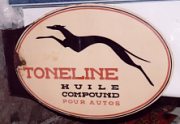 Toneline flange sign