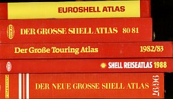 Five Shell atlases from the spine