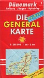 2000 Shell Die Generale Karte sheet 1 of Denmark