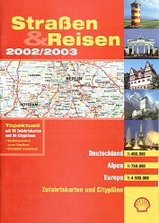 2002-3 Shell Strassen & Reisen atlas of Germany