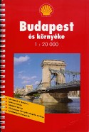 2006 Shell road atlas of Budapest