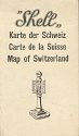 1920s (?) Shell map of Switzerland