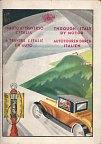 1930 map booklet of Italy
