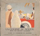 Cover of 1930s Shell guide to Algeria