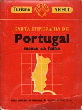 ca1948 Shell map of Portugal