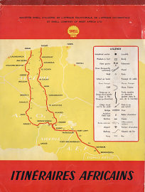 1950s Shell Itineraires Africains