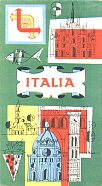 1959/60 Shell map of Italy