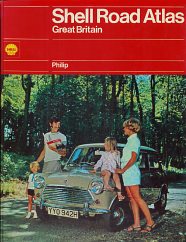 1971 Shell road atlas of Great Britain