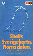 1971 Shell/Koppartrans map of Northern Sweden
