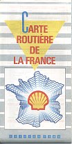 1988 Shell map of France