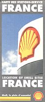 1995 Shell map of France