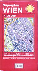 1998 Shell street map of Vienna