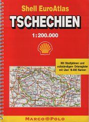 ca1998 German Shell map of Czech Republic