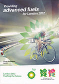 BP Flyer promoting advanced fuels for London 2012