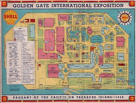 1940 Shell Plan of the Golden Gate International Exposition