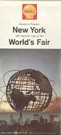 1964 Shell Map of New York & World's Fair