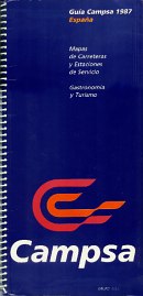 1987 Campsa Guia (atlas) of Spain