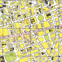 Central London from 1987 Philip's atlas