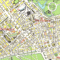 Central London from 1968-9 Philip's atlas