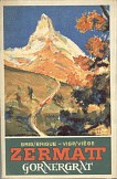 Real 1949 map of Zermatt