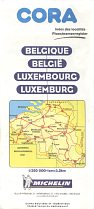 1999 Cora map of Belgium