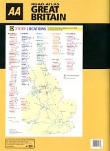 2004 AA/Morrisons Road Atlas of Britain (rear)
