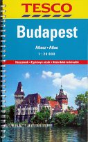 2006 Tesco road atlas of Budapest
