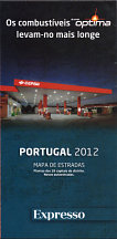 2012 Cepsa map of Portugal