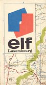 ca1970 Elf map of Luxembourg