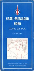 1960 Total/SN Repal map of Hassi-Messaoud (Total side)