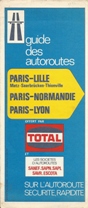 1972 Total Autoroute booklet